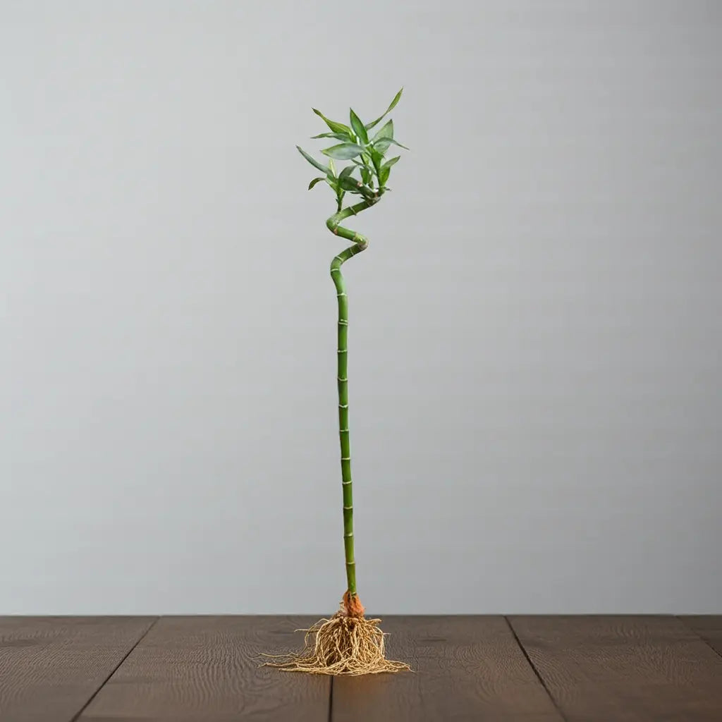 Buy spiral lucky bamboo stick indoor plant online in Pakistan