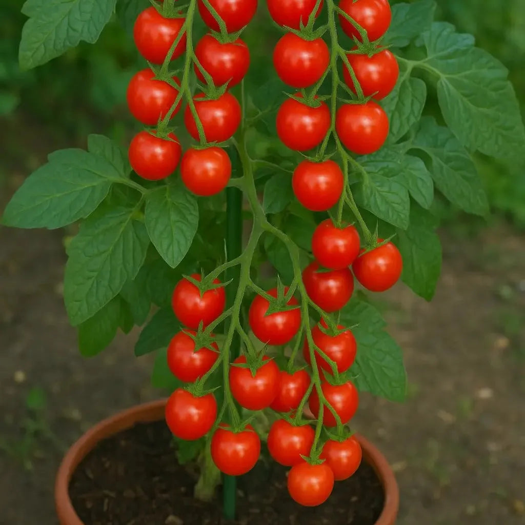 Cherry Tomato Seeds (Indeterminate) – Continuous Fruit Bearing Variety