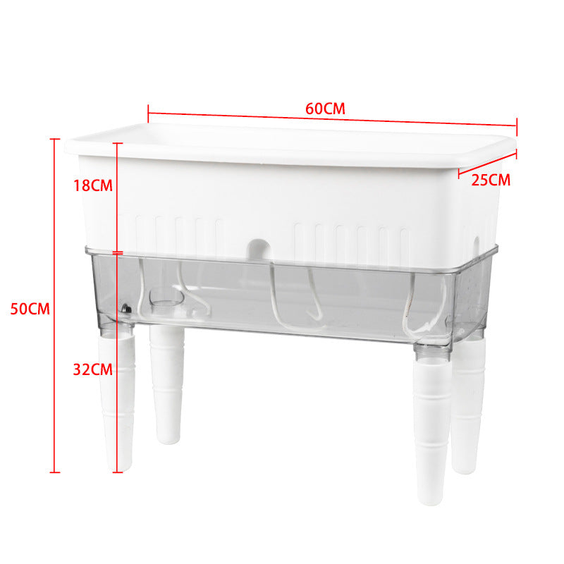 Balcony Grow Box - Self-Watering Raised Planter - PlantMart.pk