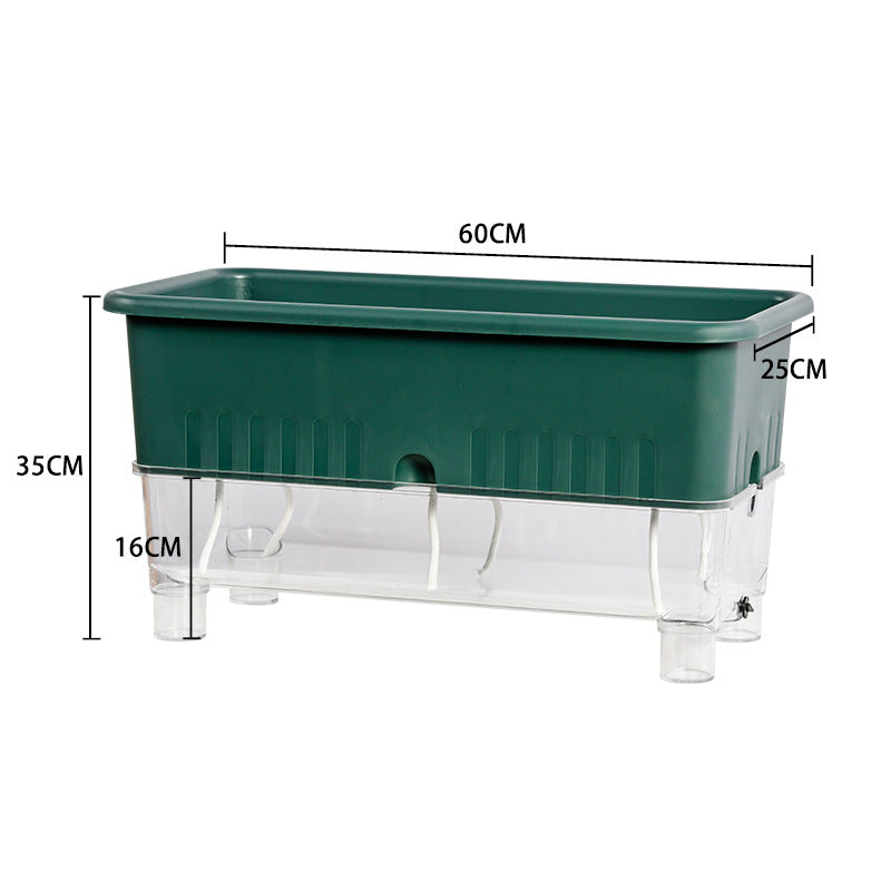 Balcony Grow Box - Self-Watering Raised Planter - PlantMart.pk
