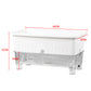 Balcony Grow Box - Self-Watering Raised Planter - PlantMart.pk