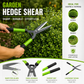 Hedge Shears with Non-Slip Foam Handles