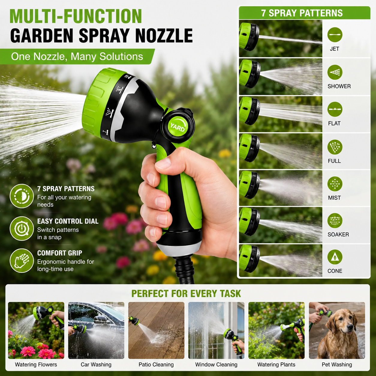 Garden Water Spray Gun