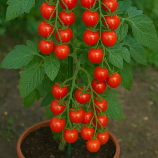 Cherry Tomato Seeds (Indeterminate) – Continuous Fruit Bearing Variety