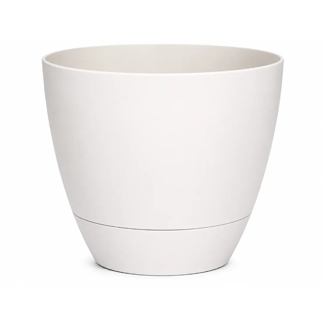 Self-Watering Plastic Flower Pot with Water Reservoir - PlantMart.pk