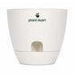 Self-Watering Plastic Flower Pot with Water Reservoir - PlantMart.pk