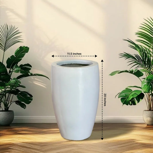 20 Inch Fiber Pot Surahi (صُراحی)– Premium Fiberglass Decorative Planter